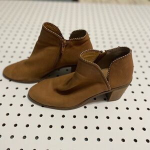 Lucky Brand Brown Ankle Booties